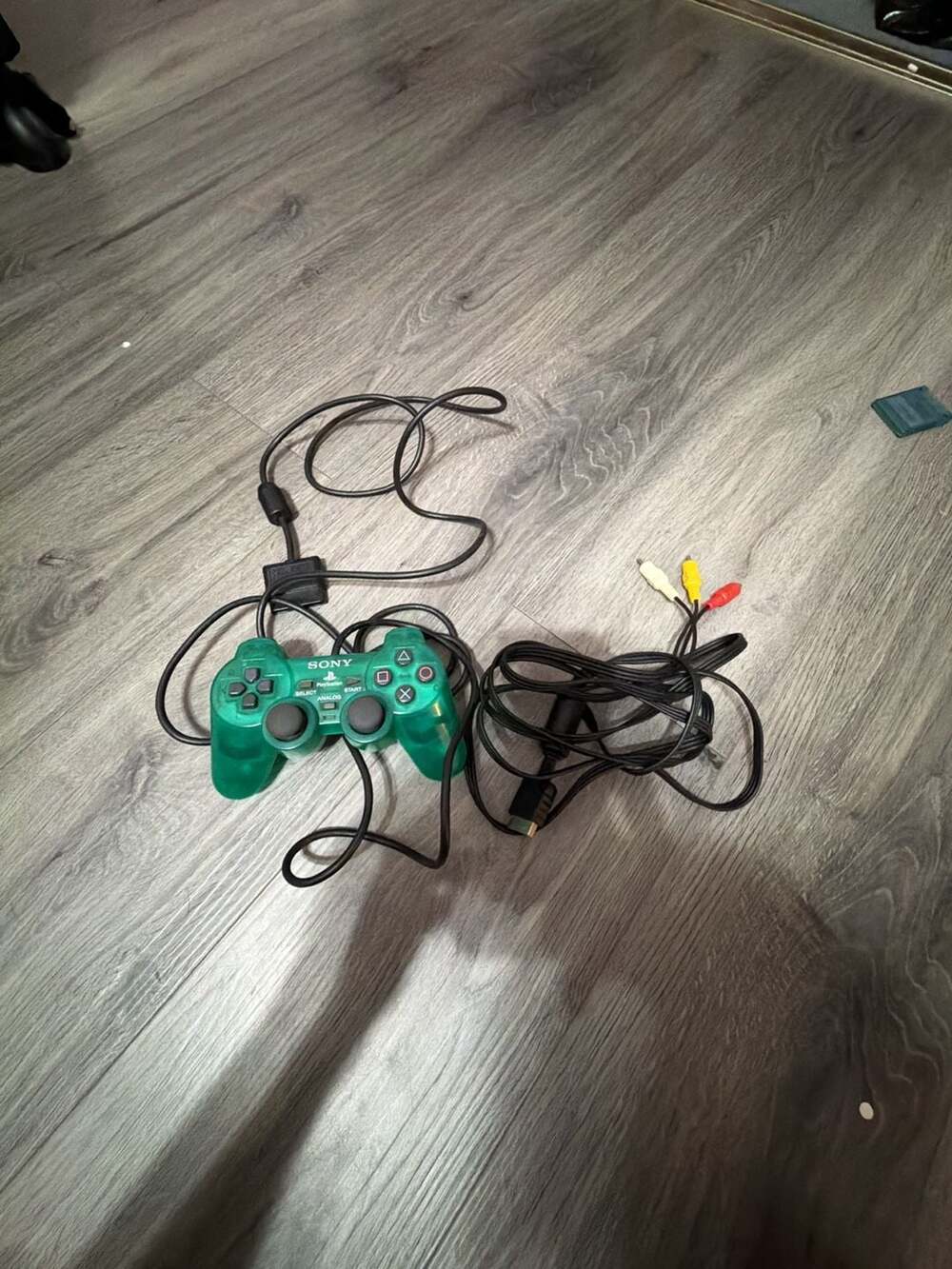 Sony PlayStation 2 DualShock Controller Green SCPH-10010 ( Tested)